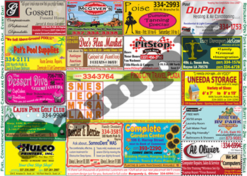 Frog City Travel Plaza Placemat